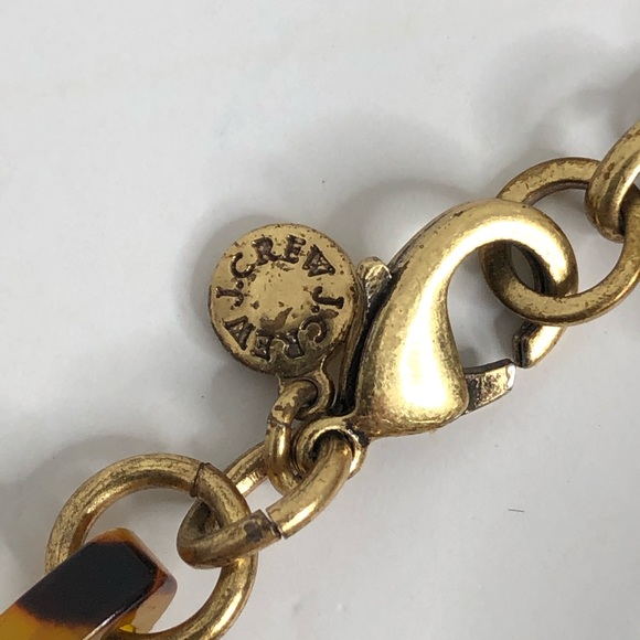 J. Crew Tortoise and Crystal Link Bracelet - Picture 4 of 6